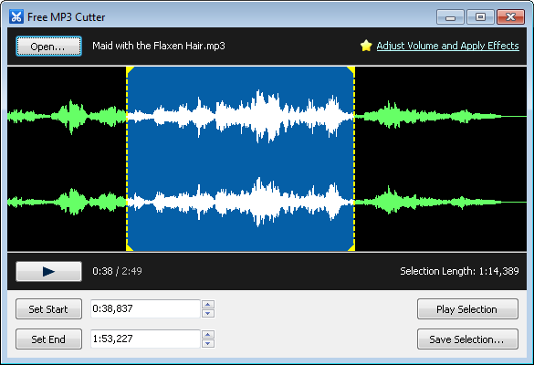 mp3 song cutter free download for windows 7