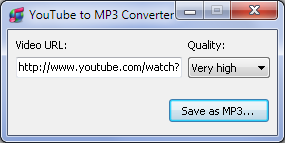 Click to view Smart YouTube to MP3 Converter 1.0 screenshot